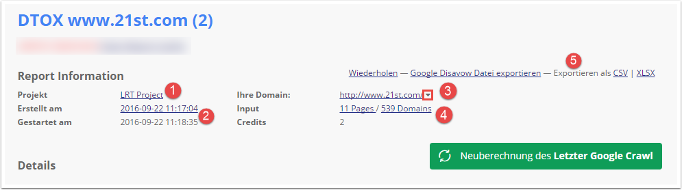 Report Information