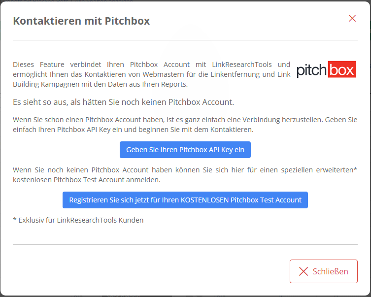 Projekt erstellen